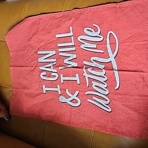 Room essentials tea towel I can and I will watch me